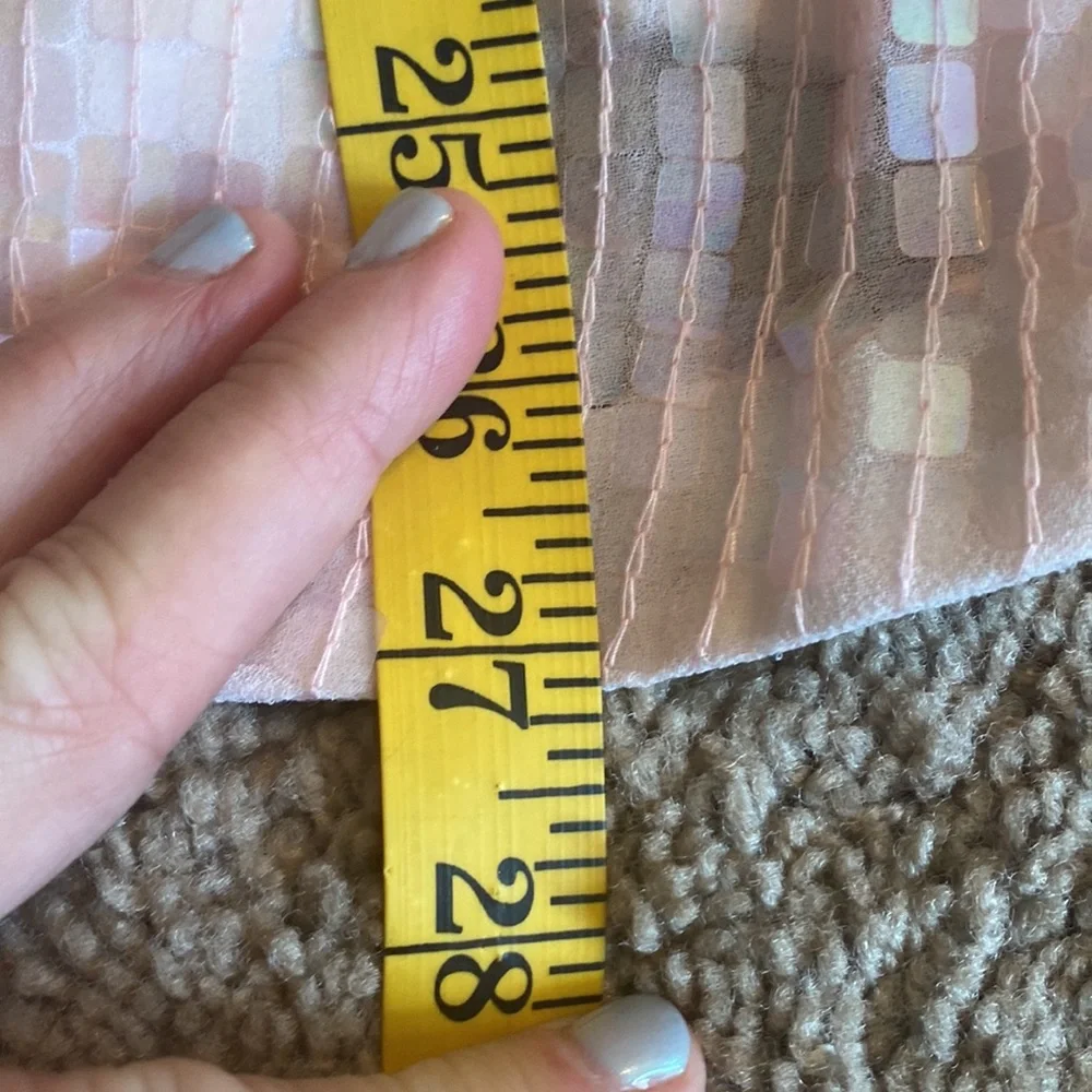 Light pink sequin tank top NWT size 24 - Picture 5 of 7